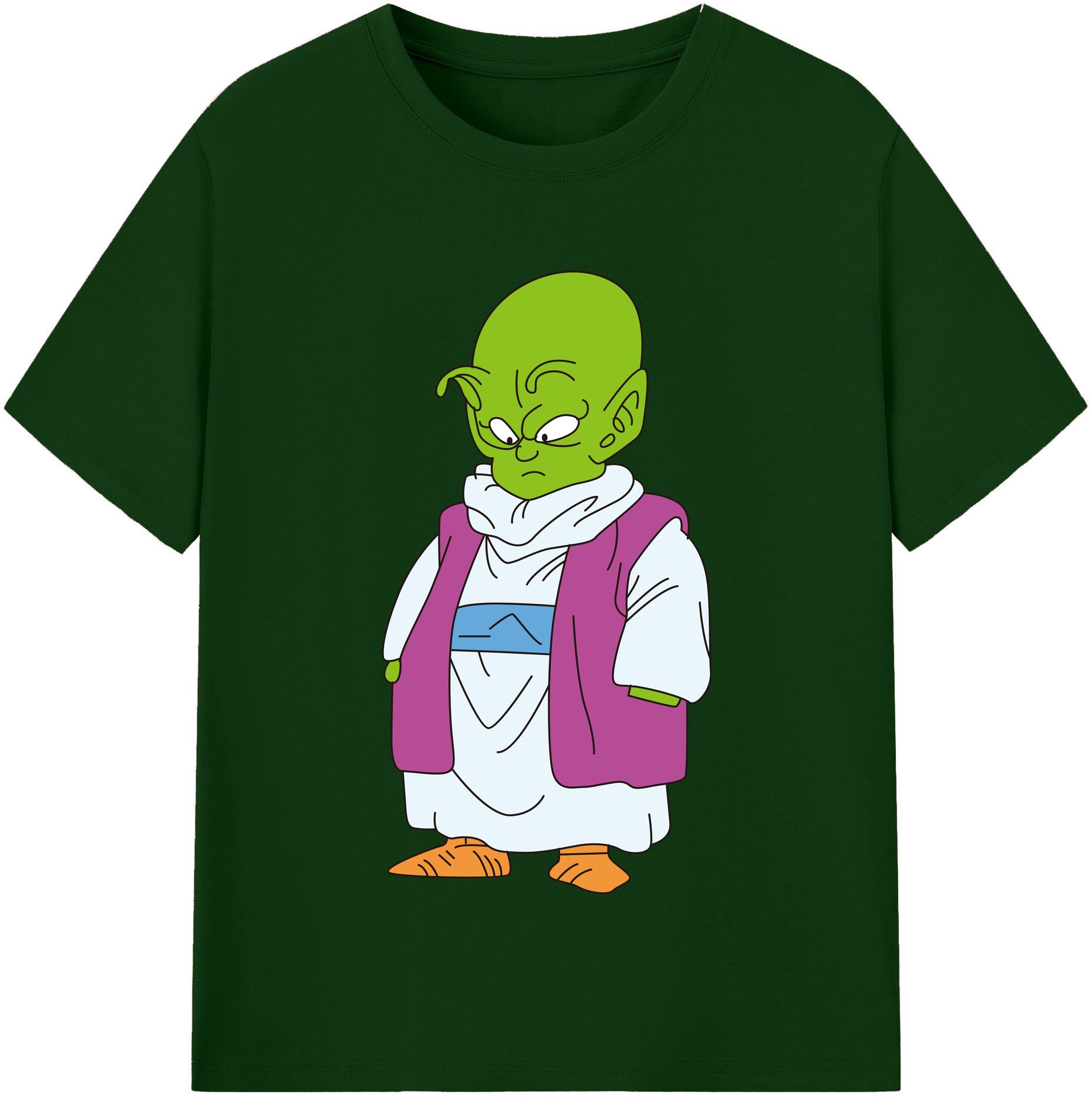 （画像用） ドラゴンボール ピッコロ DRAGON BALL Piccolo 綿100％半袖Tシャツ（フロントプリント）